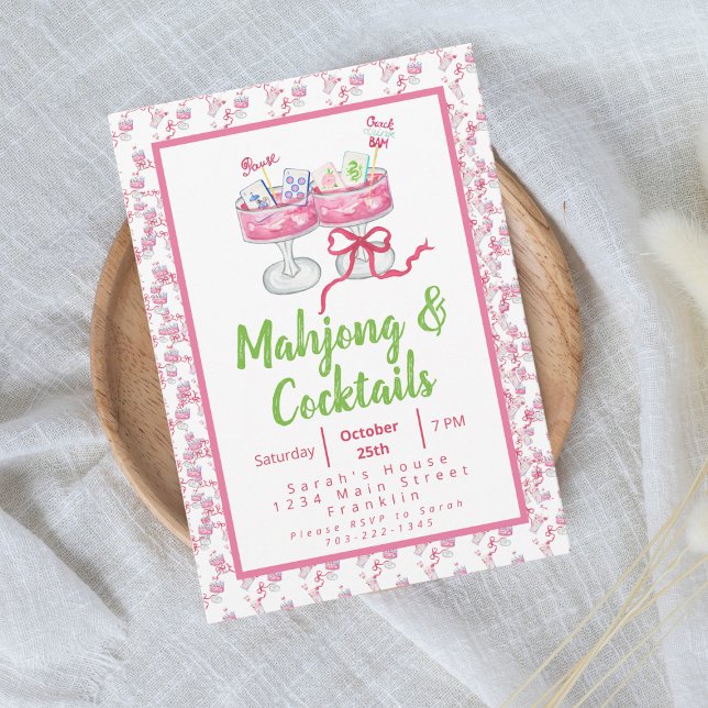 Watercolor Mahjong GrandMillennium Cocktail Party (Skapare uppladdad)
