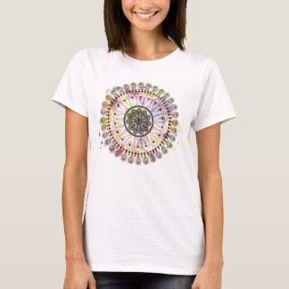 Watercolor Mandala Tee Shirt