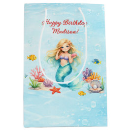 Watercolor Mermaid Birthday