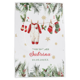  Watercolor Merry Christmas Santa Christmas baby s