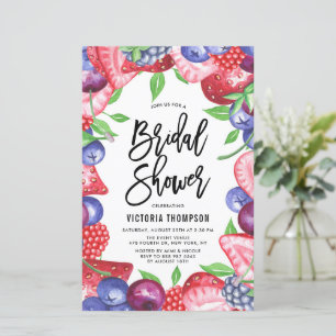 Watercolor Mix Berries, sommartid, Möhippa