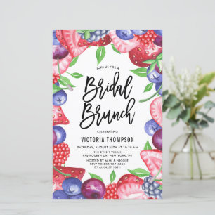Watercolor Mix Berries, sommartid, Möhippa Brunch