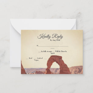 Watercolor Moab Arches Park Utah OSA kort