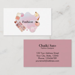 Watercolor Mode Designer Visitkort