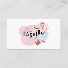 Watercolor Mode Designer Visitkort