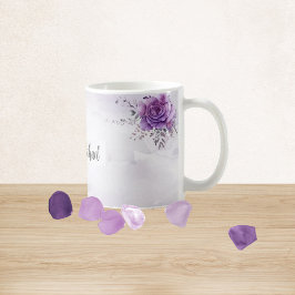 Watercolor Morada Mugg