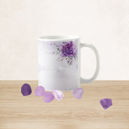 Watercolor Morada Mugg