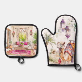 Watercolor Moroccan Kitchen Artistry