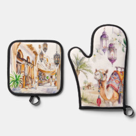 Watercolor Moroccan Kitchen Artistry