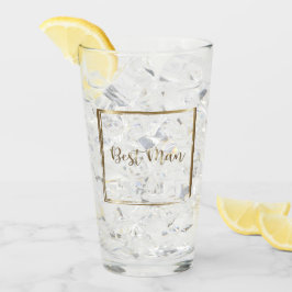 Watercolor Navy & Bestman Glaskopp