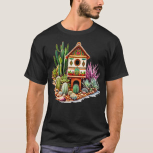 Watercolor New mexico stil Birdhouse T Shirt