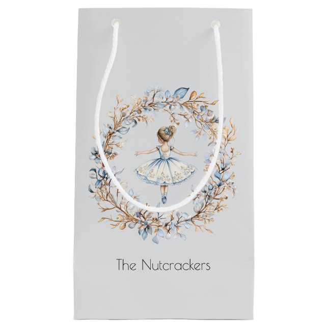 Watercolor Nutcracker Ballerina jul (Framsidan)