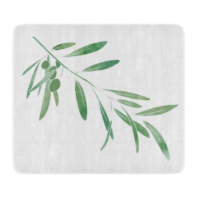 Watercolor Olive Gren (Framsidan)