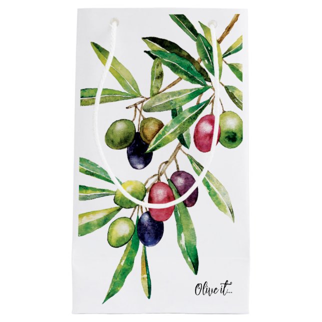 Watercolor Olive Gren (Framsidan)
