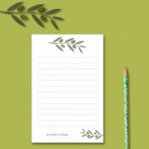 Watercolor Olive Gren