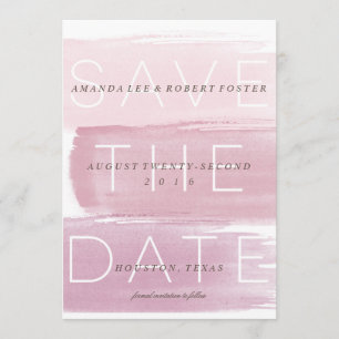 Watercolor Ombre Rand Spara datum Datumet