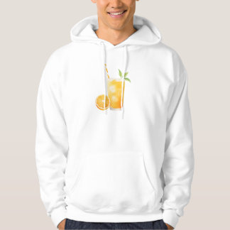 Watercolor Orange Juice Hoodie