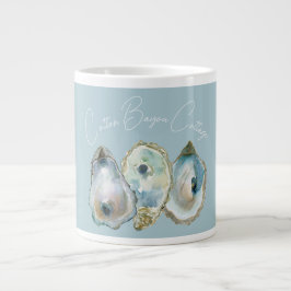 Watercolor Oyster Jumbo Mugg