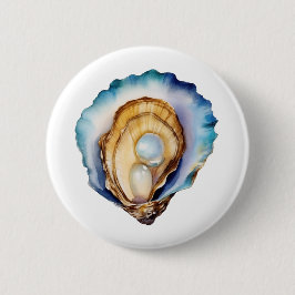 Watercolor Oyster Shell Knapp