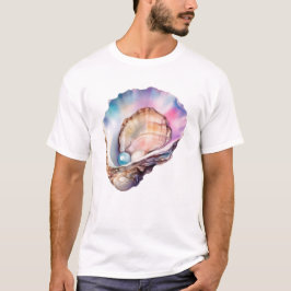 Watercolor Oyster T Shirt