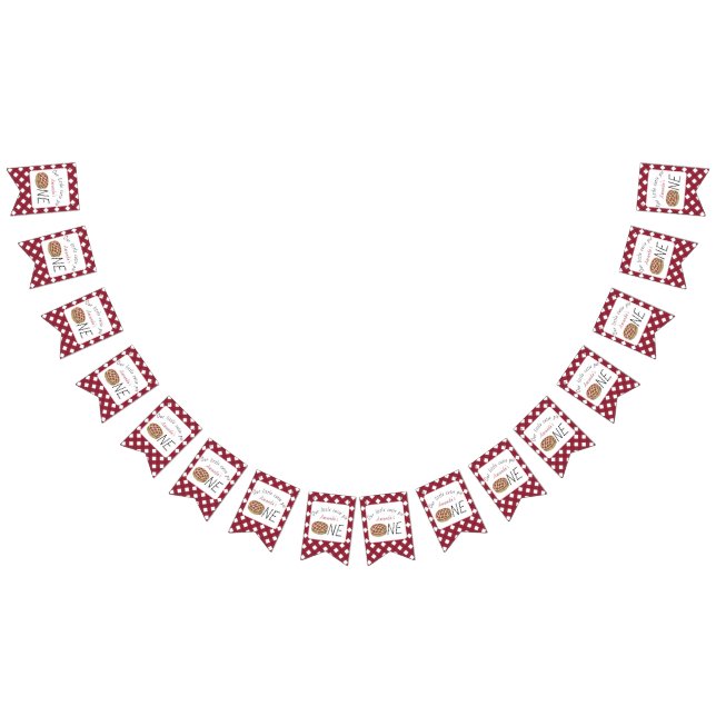 Watercolor Paj Barns födelsedag Vimplar (Alla)