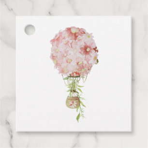 Watercolor Paris Destination Wedding Gåvor Etiketter