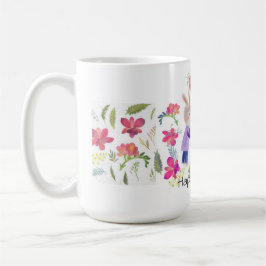 Watercolor Påsk rabbyt och ägg Kaffemugg