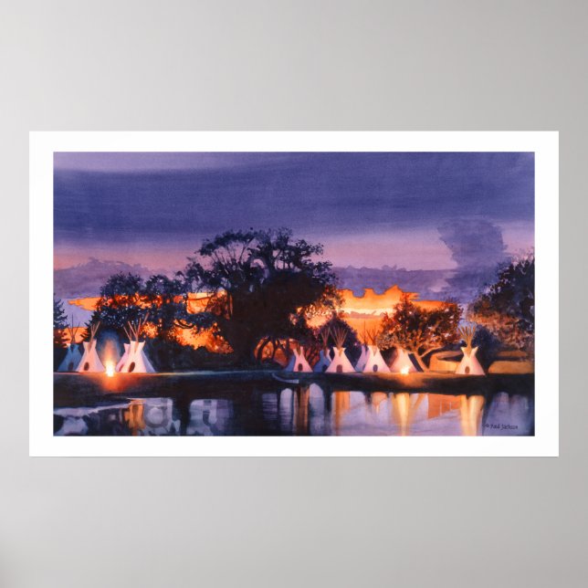 Watercolor, Paul Jackson Poster (Framsidan)