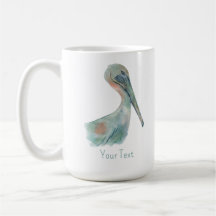 Watercolor Pelican