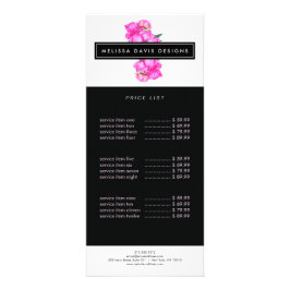 Watercolor Peonies Bunch Reklamkort