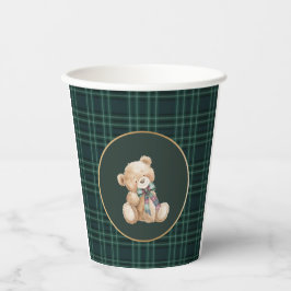  Watercolor Plaid Teddy Bear preppy baby shower