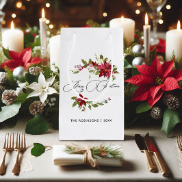 Watercolor Poinsettia jul