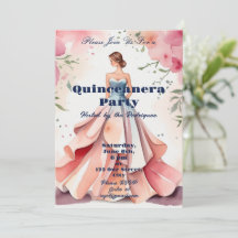 Watercolor Quinceanera Firande