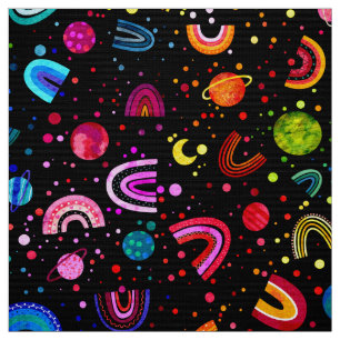 Watercolor Rainbow Galaxy Girls Colorful Tyg