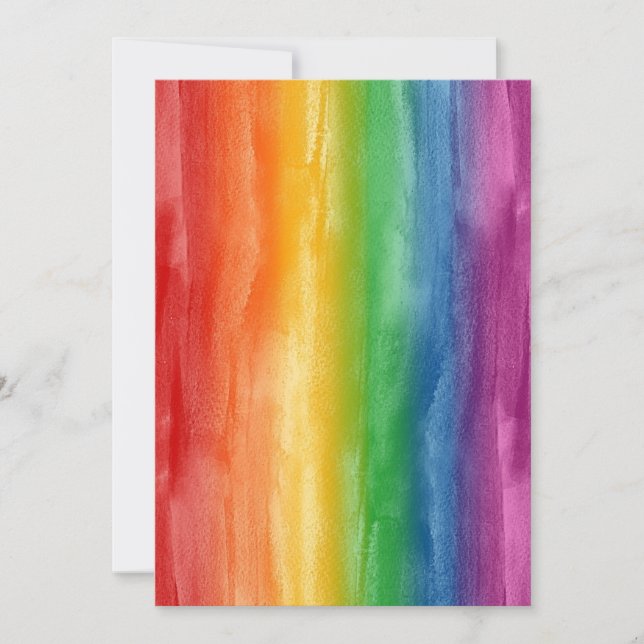 Watercolor Rainbow Rand (Framsida)