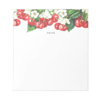 Watercolor Red Cherries Grenar Garland