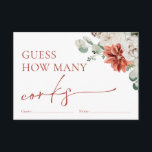 Watercolor Red Winter anger hur många Kork-spel so Tilläggskort<br><div class="desc">Watercolor Red Winter anger hur många Kork-spel som spelas</div>