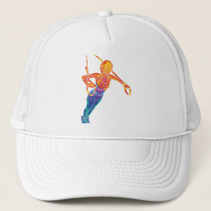 Watercolor Ringar Gymnastics Keps
