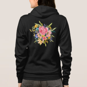 Watercolor Ro Blommigt Bouquet T Shirt