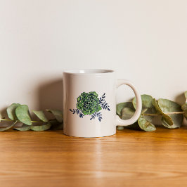 Watercolor ro cactus kaffemugg