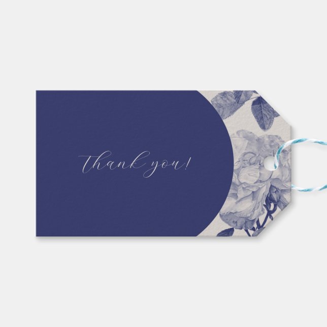 Watercolor Ro Tack Presentetikett (Framsidan (Horisontell))