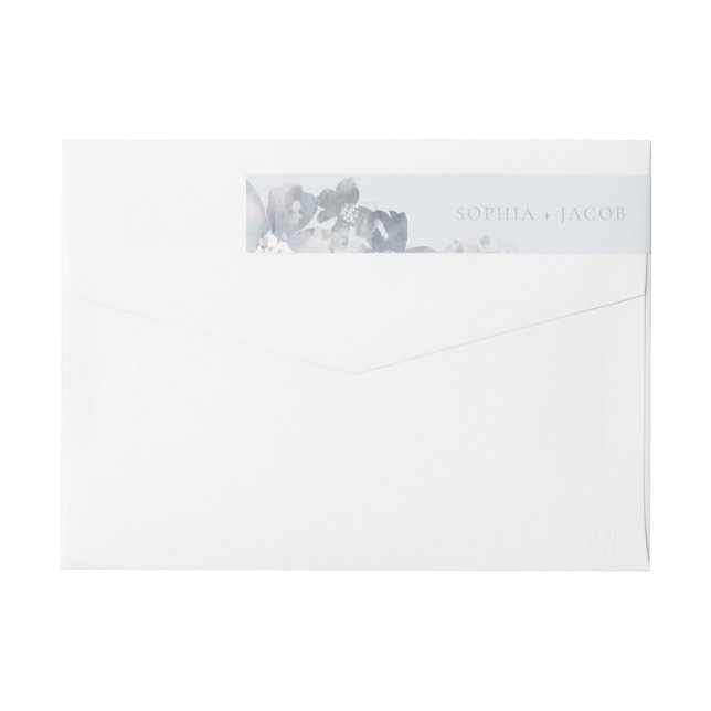 Watercolor Romantik Etikettband (Baksidan)