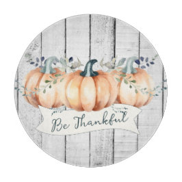 Watercolor Rustic Pumpkins