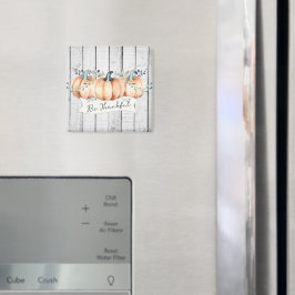 Watercolor Rustic Pumpkins Magnet