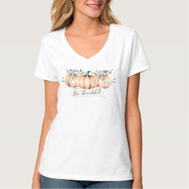 Watercolor Rustic Pumpkins T Shirt