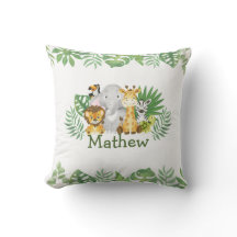 Watercolor Safari Vilda djur