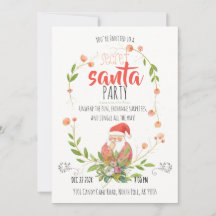 Watercolor Secret Santa Krans Jul 