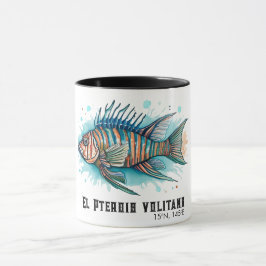 Watercolor-serien: Lejonfisk Mugg