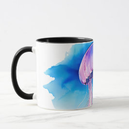 Watercolor-serien: Maneter 2 Mugg