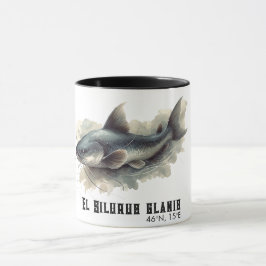 Watercolor Series: Catfish Mugg